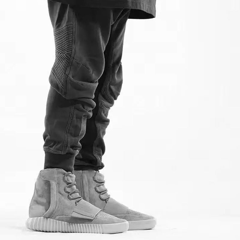 Casual Jogger Pants with Elastic Cuffs