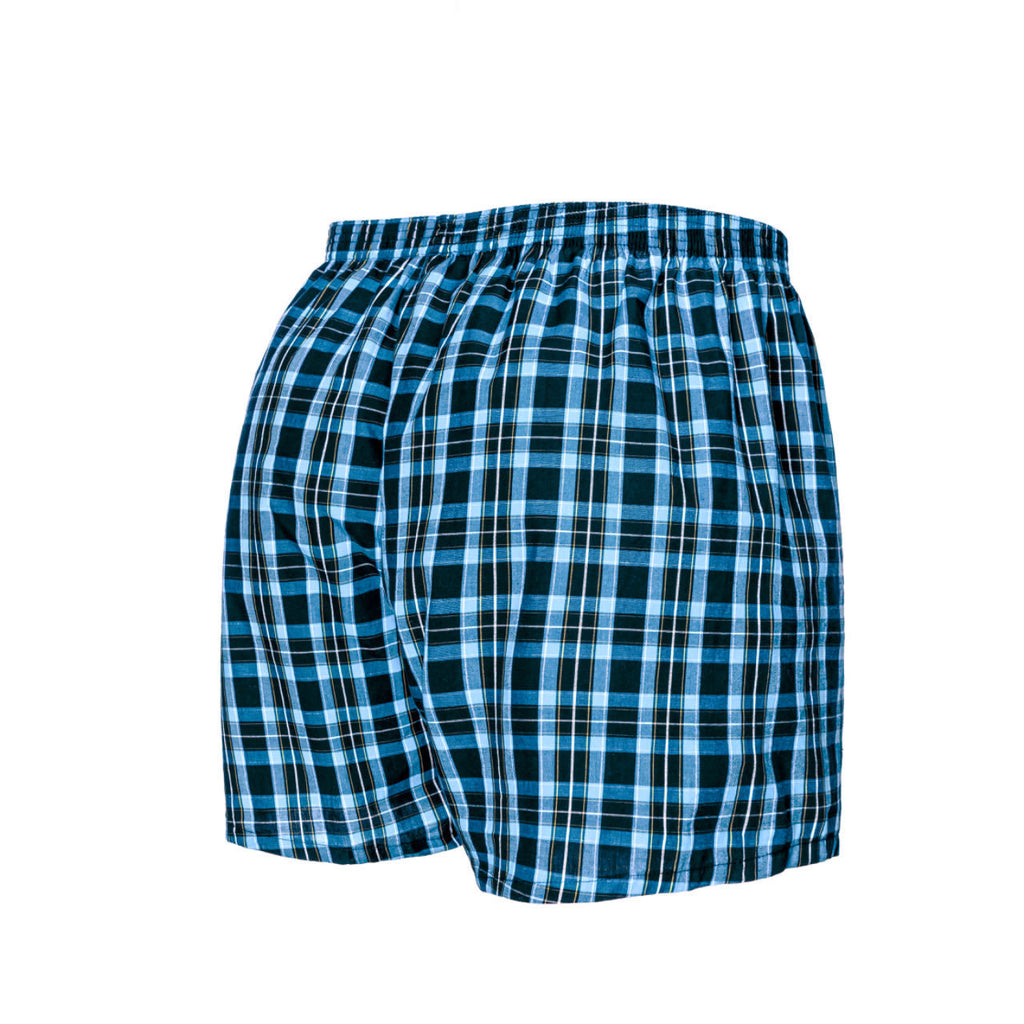 4 Men's Cotton Boxer Shorts - Plus Size Comfort