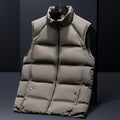 Men's Windproof Casual Vest in Polyester Fiber
