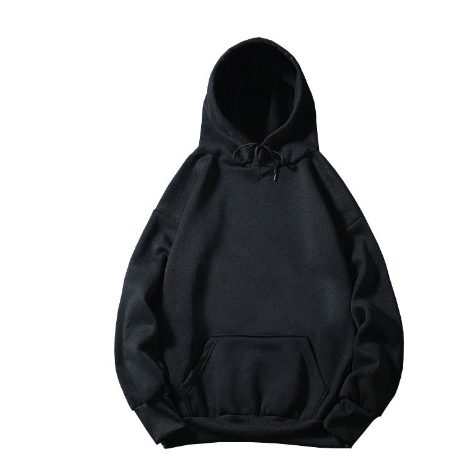 Retro Printed Letter Hoodie - Korean Fashion Style