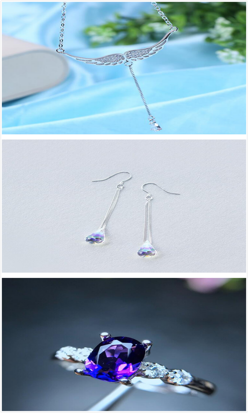 Earrings, Pendants, and Necklaces Collection