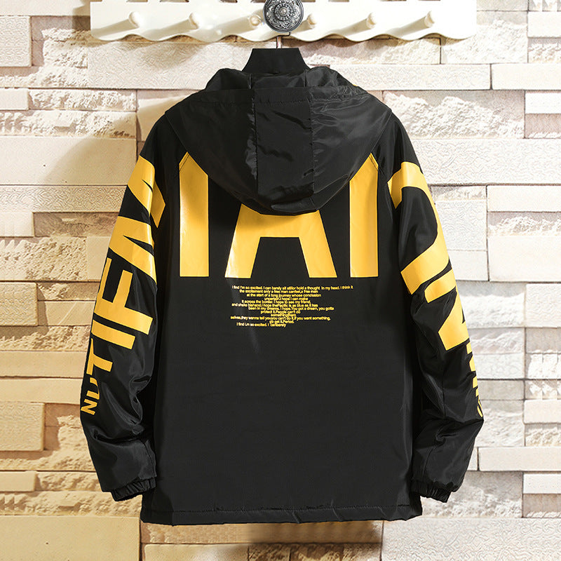 Men's Winter Hooded Puffer Jacket - Trendy Style