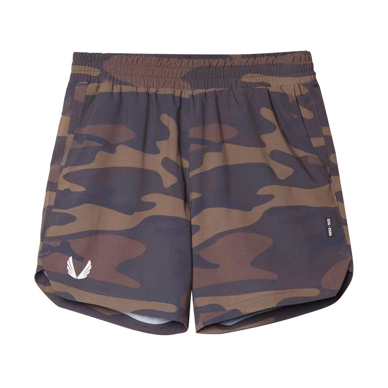 Men's Summer Fitness Training Shorts - Slim Fit Cotton